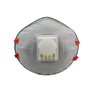 Masker Kerja Industri Anti Debu Bentuk Cangkir dengan Karbon Aktif, Respirator Wajah, Masker Anti Debu dengan Resistensi Pernapasan Rendah - Product Image 1