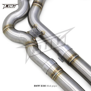 Труба средней длины/средняя труба для выхлопных труб BMW X3M/X4M F97/F98 3,0 T 2019-2023 из нержавеющей стали - Product Image 2
