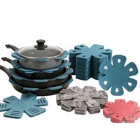 Sous-plat en feutre personnalisé, non tissé, isolant thermique, protection pour casseroles, forme irrégulière, protège-plat de table