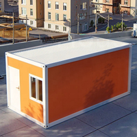 Maisons préfabriquées pliables en conteneurs de 20 pieds et 40 pieds, installation rapide, conteneurs pliables, mini-maisons préfabriquées, bureau de chantier