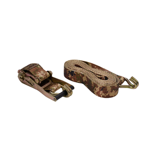 Sangle d'arrimage à cliquet en polyester camouflage pour camions, transport de marchandises, couleur camouflage - Product Image 3