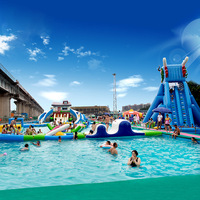 Toboggans gonflables 7M château rebondissant piscine à balles moyennes toboggan aquatique N toboggan gonflable pour adultes vérifié 1 jeu