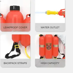 Sac à dos pistolet à eau extincteur vente en gros sac à dos pistolets à eau pompier en plastique de haute qualité - Product Image 6