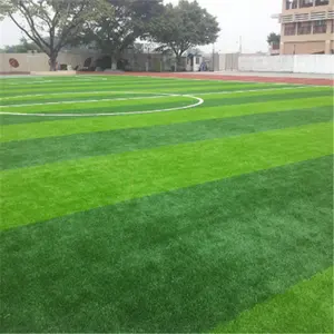 Customized patterns and logos artifical grass flooring carpet in fitness room
