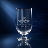 Gobelet en verre léger pour avion, idéal pour la classe affaires – Tasse en cristal incassable pour le service en cabine des compagnies aériennes