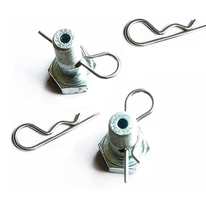 <span class=keywords><strong>Clips</strong></span> à ressort en acier au carbone personnalisés, goupilles de retenue, goupilles à pression, goupilles d'attelage - Product Image 3