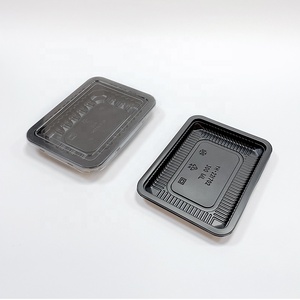 Fuente de suministro Caja desechable para <span class=keywords><strong>el</strong></span> <span class=keywords><strong>cuerpo</strong></span> Bandeja de envasado al vacío para bistec, plástico sellado PP Bandeja de embalaje fresco Cerradura de película Caja fresca - Product Image 4