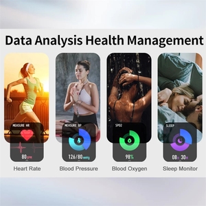นาฬิกาอัจฉริยะสำหรับผู้ชาย,สมาร์ทวอทช์สายรัดข้อมือกันน้ำสำหรั<span class=keywords><strong>บ</strong></span>เล่นกีฬา<span class=keywords><strong>บ</strong></span><span class=keywords><strong>ลู</strong></span>ทูธสามารถโทรได้สำหรั<span class=keywords><strong>บ</strong></span>ผู้หญิงนาฬิกาดิจิตอลสำหรับโทรศัพท์แอนดรอยด์และ IOS - Product Image 3