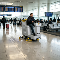 Fabricant d'équipements de nettoyage commerciaux : autolaveuses autoportées robustes