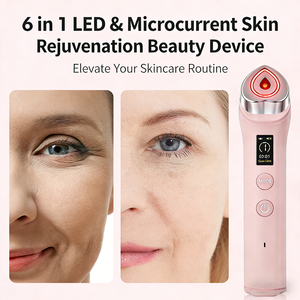 Alat Kecantikan Terapi Kulit Wajah Multifungsi New 2026 <span class=keywords><strong>Korea</strong></span> 6 in 1 Ager Booster Pro Wand - Product Image 3