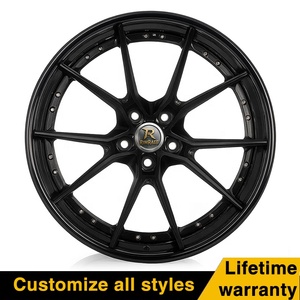 Roues de course concaves forgées en deux pièces 5X112/5X120 pour BMW M3 M4 M5, <span class=keywords><strong>Mercedes</strong></span>, Audi <span class=keywords><strong>RS</strong></span>, multi-tailles: 17/18/19/20/21 pouces - Product Image 3