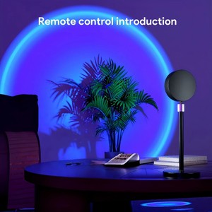 Luz Nocturna de Proyección Ambiental con Efecto Atardecer USB para Decoración del Hogar, Iluminación Relajante para Dormitorio y Sala de Estar - Product Image 3
