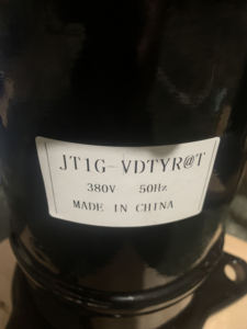 คอมเพรสเซอร์ทำความเย็นแบบสโครล 7.5 แรงม้า รุ่น JT224D-NYR S2 สำหรับการระบายความร้อนในอุตสาหกรรมและเชิงพาณิชย์ - Product Image 6