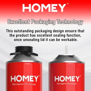HOMEY <span class=keywords><strong>Espuma</strong></span> De Poliuretano Construcción 750 ml Poliuretano Pu <span class=keywords><strong>Espuma</strong></span> Adhesiva - Product Image 3