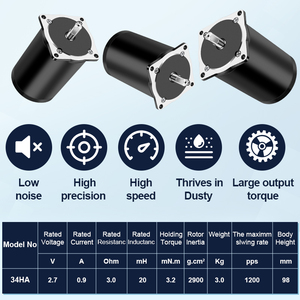 RB nema34 Máy chạy bộ động cơ <span class=keywords><strong>DC</strong></span> Worm Gear <span class=keywords><strong>Motor</strong></span> với 1.8 Độ chính xác cao tốc độ cao động cơ bước cho tự động - Product Image 4