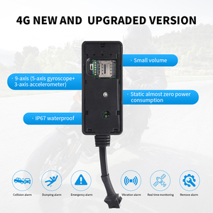 Thời gian thực theo dõi 4G thông minh GPS <span class=keywords><strong>Tracker</strong></span> Xe thiết bị theo dõi cho xe gắn máy VD40-SA - Product Image 3