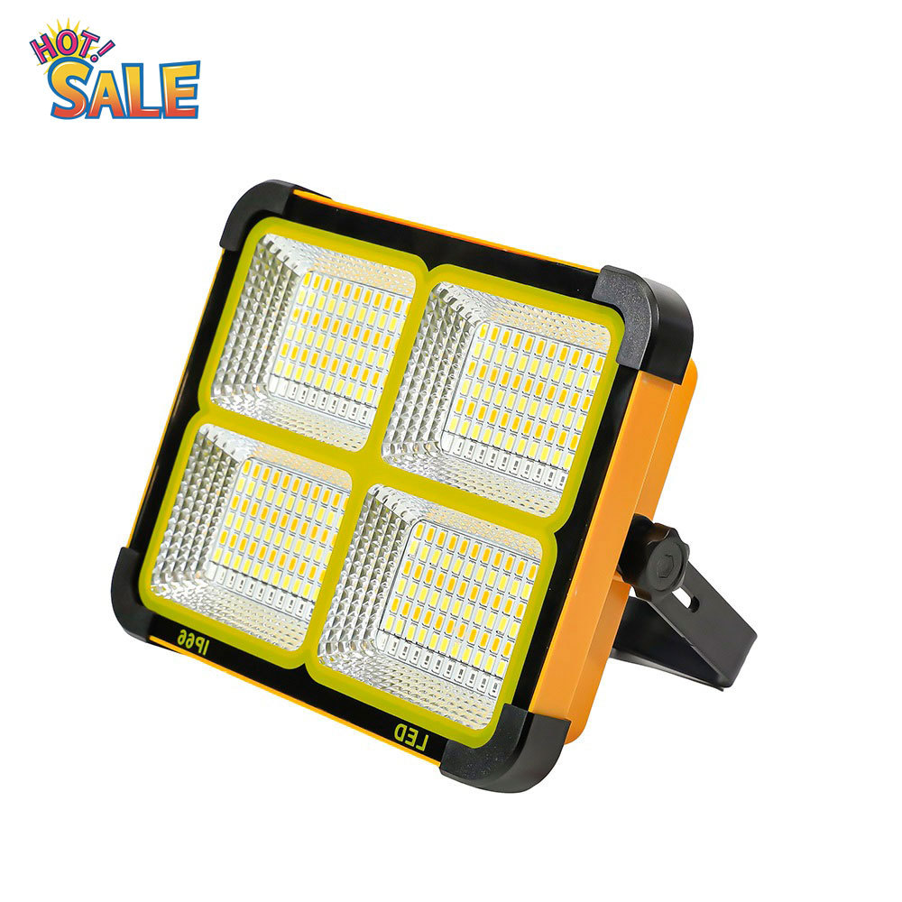 Hot sale low price Outdoor Emergency Portable Camping Solar Waterproof Usb Charging Lighting Flood Light