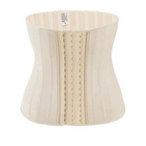 Corsé de látex con logotipo personalizado 100%, <span class=keywords><strong>faja</strong></span> colombiana para hacer ejercicio, <span class=keywords><strong>faja</strong></span> para hacer ejercicio, <span class=keywords><strong>faja</strong></span> moldeadora de cintura, funda de cintura deshuesada de acero - Product Image 3