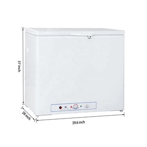 Congélateur coffre domestique électrique au gaz GPL/propane/pétrole 200L à absorption R717 - Product Image 1