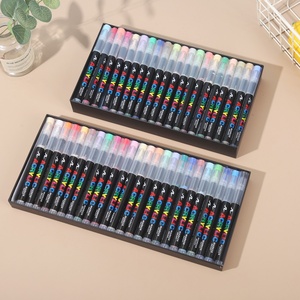 Bán Buôn 24/60/120/168/240/288 Màu Sắc Acrylic Sơn Bút Bàn Chải Mềm Tip Đánh Dấu Cho Gỗ Rock Tranh Tự Làm Hàng Thủ Công Nguồn Cung Cấp - Product Image 6