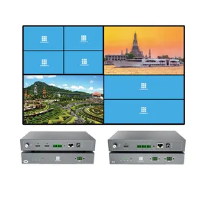 Visual Control Video Wall Many to Many Without Configuration 1080P HDMI Extender Over IP Decoder Encoder
