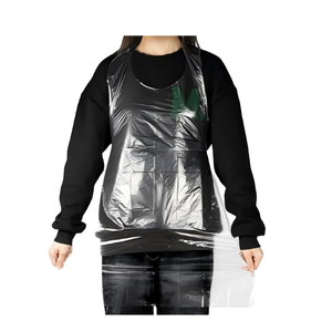 Delantales Desechables de Plástico Huamaohengchun50 para Adultos - Delantales Impermeables para Niños, Baberos para Pintar, Comer, Teñir el Cabello, Hornear y Cocinar - Product Image 1