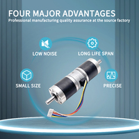 Moteur pas à pas à aimant permanent TT Motor 36 mm avec réducteur planétaire GMP36-35BY 12 V 4 phases, angle de pas de 7,5° pour imprimante 3D