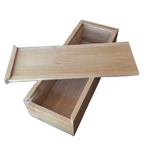 Hộp Gỗ Tre Đựng Quà Tặng Rượu Vang Đỏ Bán Sỉ Bằng Gỗ Tùy Chỉnh Có Nắp Trượt - Product Image 3