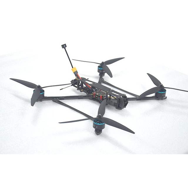 13 Inch Carbon Fiber FPV Racing Drone with Long Range and 4kg Max Load Capacity Remote Control Traversal and Accessories
