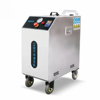 Machine de nettoyage à la glace sèche pour voiture, légère, 80L, avec lance télescopique pour le nettoyage des toits