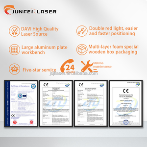 Máy khắc laser CNC làm mát bằng khí JUNFEI <span class=keywords><strong>Sinno</strong></span> Galvo Scanner, sử dụng laser sợi quang CO2 50w/100w, hỗ trợ DXF, PLT/AI, khắc được mọi chất liệu - Product Image 6