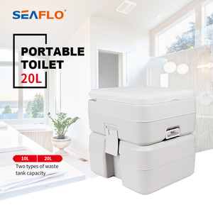 SEAFLO Chimica Toilette Portatile di Campeggio di Rimorchio di Plastica del Sedile Comodo VIP Servizi Igienici Cabina con Doccia Mobile Portatile - Product Image 4