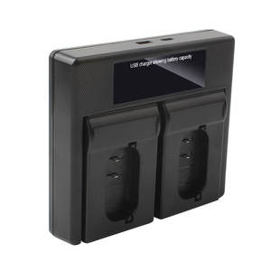 ที่ชาร์จคู่ USB BP-SCL4พร้อมพอร์ต Micro USB Type-C สำหรับกล้อง <span class=keywords><strong>Leica</strong></span> Q2 SL2 <span class=keywords><strong>SL</strong></span> (<span class=keywords><strong>Typ</strong></span> <span class=keywords><strong>601</strong></span>) BP-SCL4แบตเตอรี่ที่ชาร์จคู่ - Product Image 1