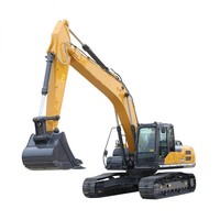 Excavadora de cadenas XE245DK de 25.5 toneladas con operación estable, flujo positivo, rompedor hidráulico opcional para herramientas de construcción urbana de gran envergadura