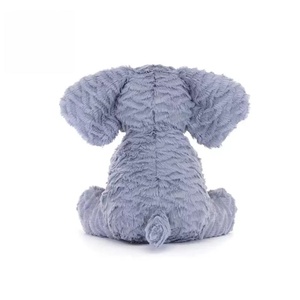 Jelly Cat UK - Peluche éléphant aux cheveux ondulés, série de poupées confortables, cadeau de Noël ou d'anniversaire, 23 cm, sans rembourrage, à partir de 14 ans - Product Image 2