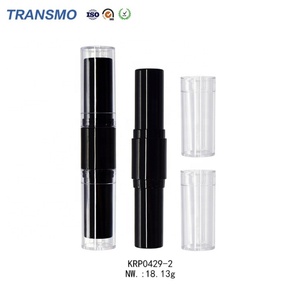 Eco-friendly <b>Lip</b> <b>Balm</b> case Custom Eos <b>Lip</b> <b>Balm</b> Double Ends Empty Flat <b>Lip</b> <b>Balm</b> <b>Container</b> With clear Lid - Product Image 3