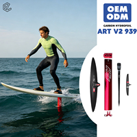 Hydrofoil Downwind AXIS ART V2 939 de Carbono: Bombeo Eficiente, Deslizamiento Largo, Velocidad Estable, Mástil de Alto Rendimiento para Deportes en Aguas Abiertas