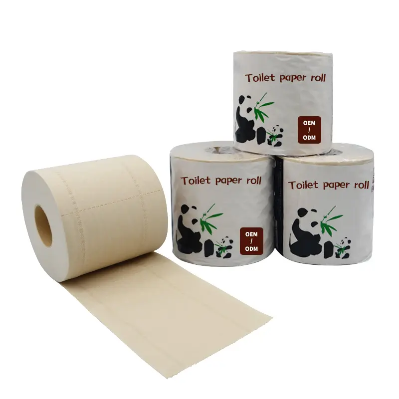 Тисненая бумага для салфеток из натуральной бамбуковой целлюлозы/дешевая фабрика по производству салфеток/Производитель мягкой салфетки, переработанная туалетная бумага, рулоны