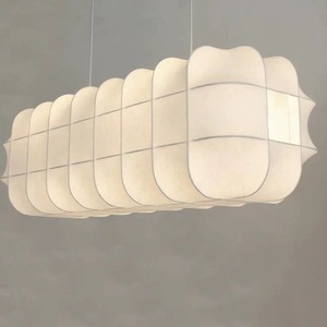 Creative New Chinese Style Silk Lantern Irregularly Shaped Japanese Chandelier for <b>Dining</b> Room Living Room Villa Pendant <b>Lights</b>" - Product Image 4