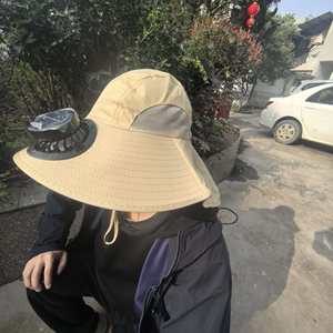 Sombrero de Protección Solar con Ventilador para Actividades al Aire Libre, Pesca, Protección Contra la Exposición Solar, Sombrero para Camping - Product Image 4