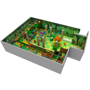 Bettaplay 201 m² Aire de jeux intérieure commerciale <span class=keywords><strong>à</strong></span> thème forêt avec trampoline, aventure <span class=keywords><strong>jungle</strong></span> et <span class=keywords><strong>piscine</strong></span> <span class=keywords><strong>à</strong></span> <span class=keywords><strong>balles</strong></span> - Product Image 2