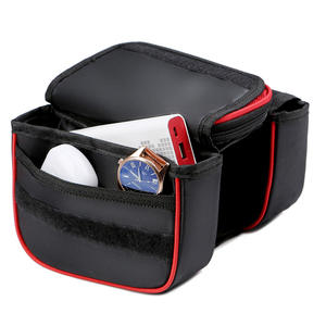 Bolsa para cuadro delantero de bicicleta de montaña, 1,2 L, impermeable, con bolsillo para teléfono móvil, equipo de ciclismo - Product Image 2