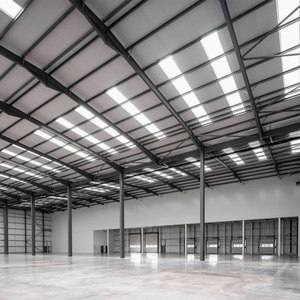 مستودع مسبق الصنع من الهياكل الفولاذية خفيفة الوزن المجلفنة، ورشة تخزين بارد، تصميم مباني صناعية، مدرسة، منزل ريفي - Product Image 6