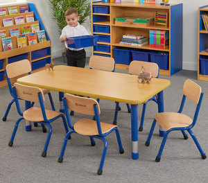 Bền đầy màu sắc ván ép trẻ em Ghế chất lượng cao nội thất trường học cho mẫu giáo và trường tiểu học làm bằng nhựa - Product Image 4