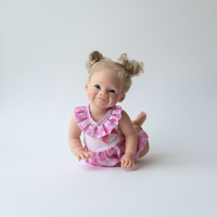 Muñeca de Silicona de Cuerpo Completo de 16 Pulgadas (40 cm), Muñeca de Bebé Realista para Abrazar, Recién Nacida, con Piel Suave en 3D, Muñecas Reborn para Niños, Regalo