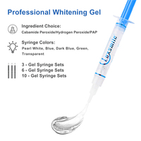 Gel Blanqueador Dental Profesional al por Mayor, Fuerte, con 24k 44% de Peróxido de Carbamida, Sin Peróxido de Hidrógeno al 16%, 25% ni 35%