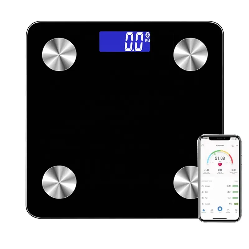 PINXIN 180kg/396lb Wireless Weighing Scale Smart Personal Bathroom Weight Scale