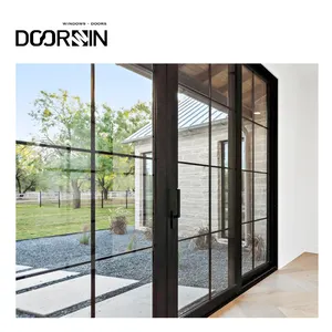 Doorwin Factory's Modern Style New Soundproof Casement Aluminium Windows Aluminum Alloy Frame