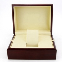 Boîtier de montre de stockage personnalisé de haute qualité boîte de montre en bois solide carrée de luxe pour montre Longines