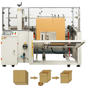 Small Carton Erector <b>Machine</b> Fully Automatic <b>Tape</b> Box Case Carton Erector for Cardboard Box Case Erector - Product Image 3